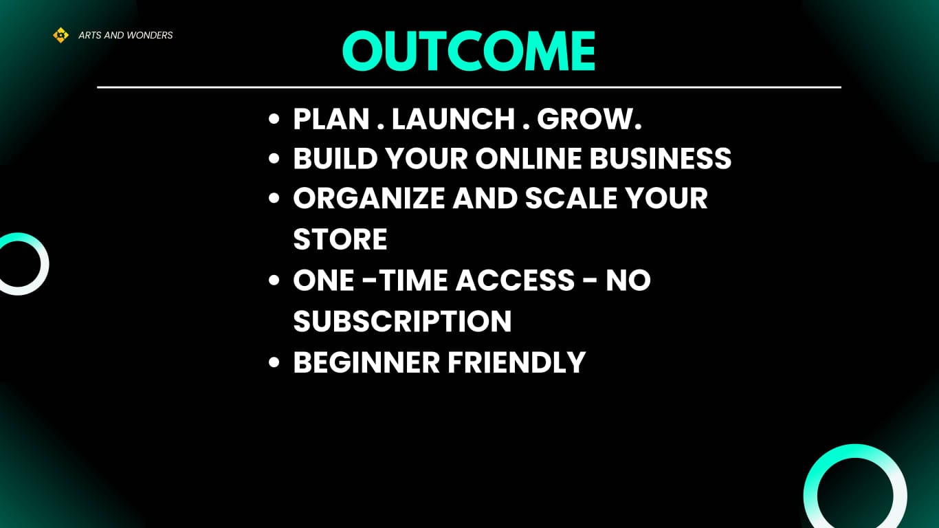 Ultimate Online Business Planner Bundle - Digital Product, Shopify and Etsy Seller Toolkit (15+ Printable PDFs)